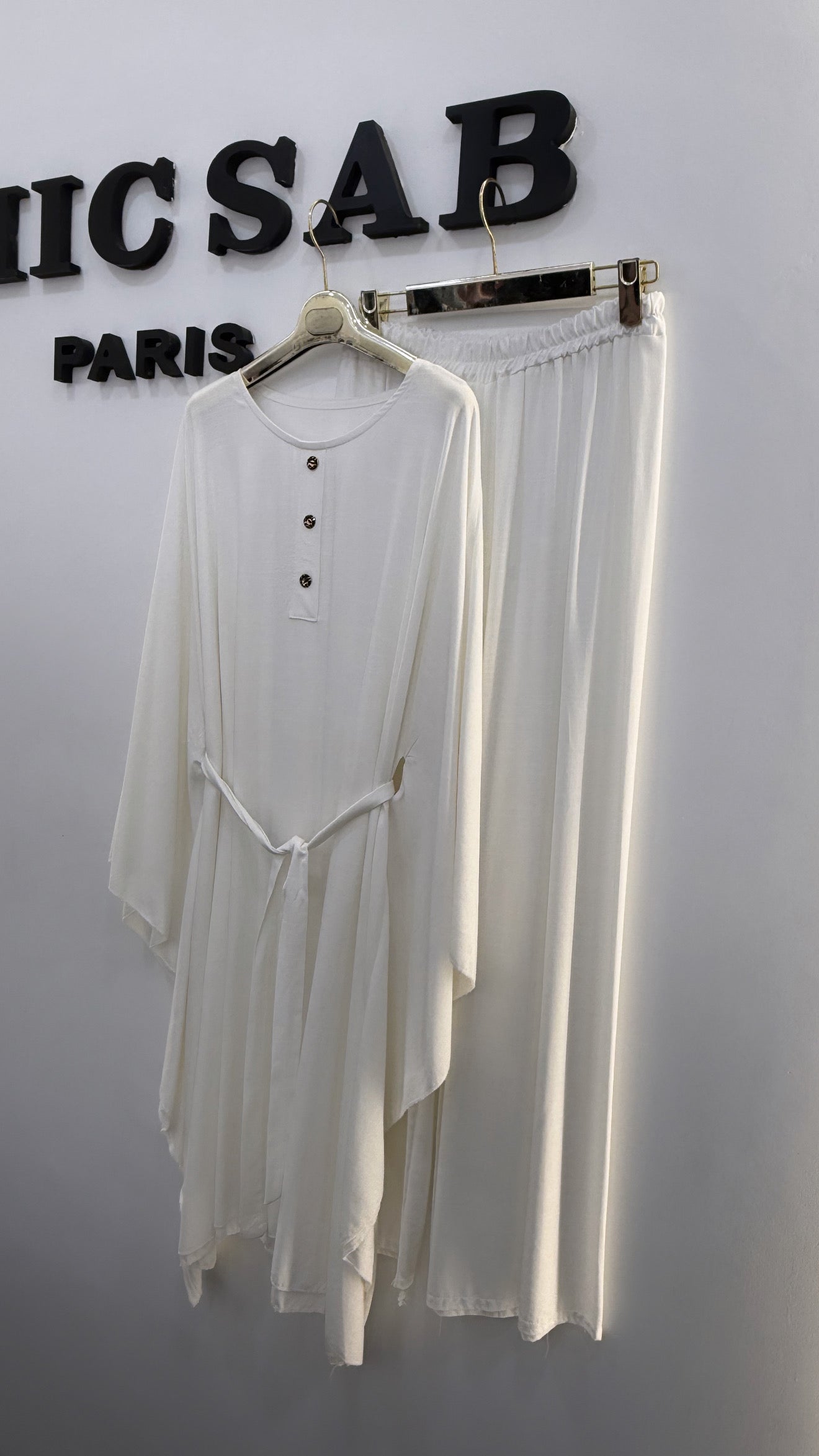 Ensembles papillon blanc