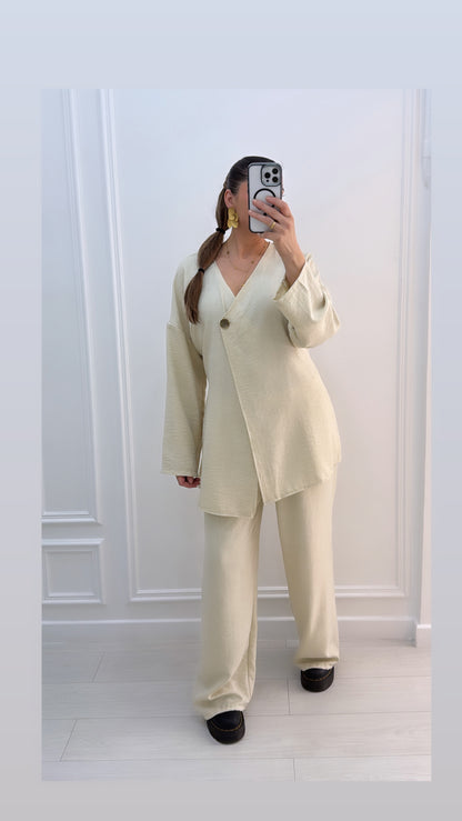 Ensembles Lyna crème