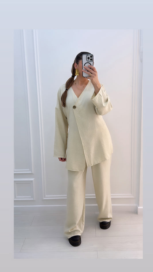 Ensembles Lyna crème