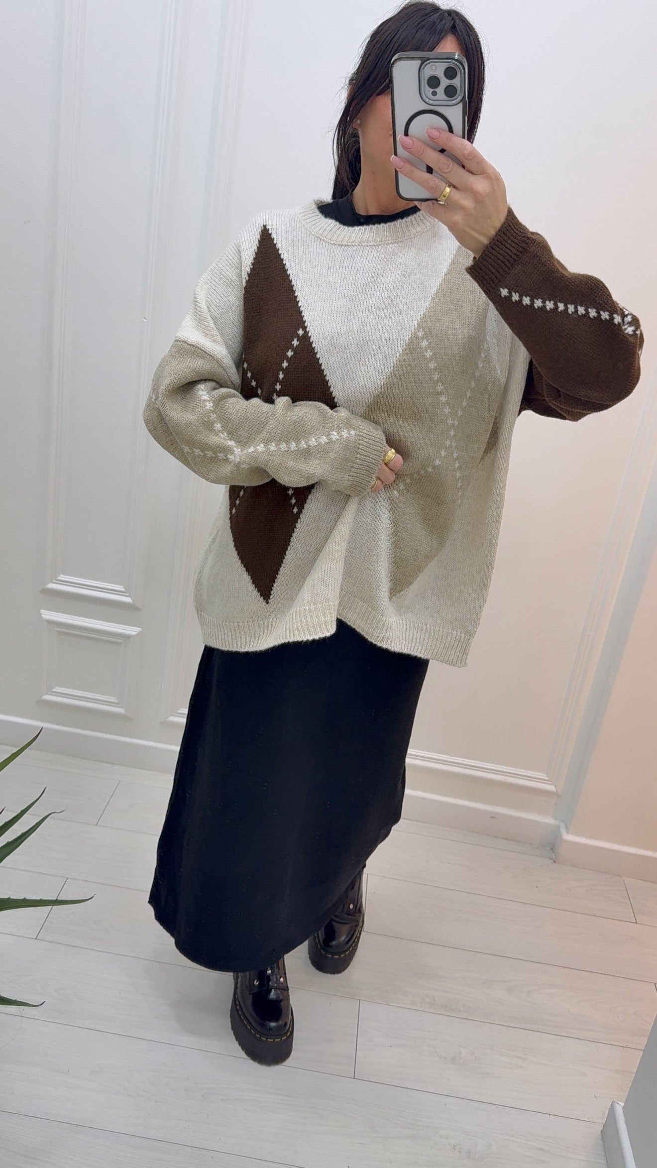 JUPE DROITE EN MAILLE