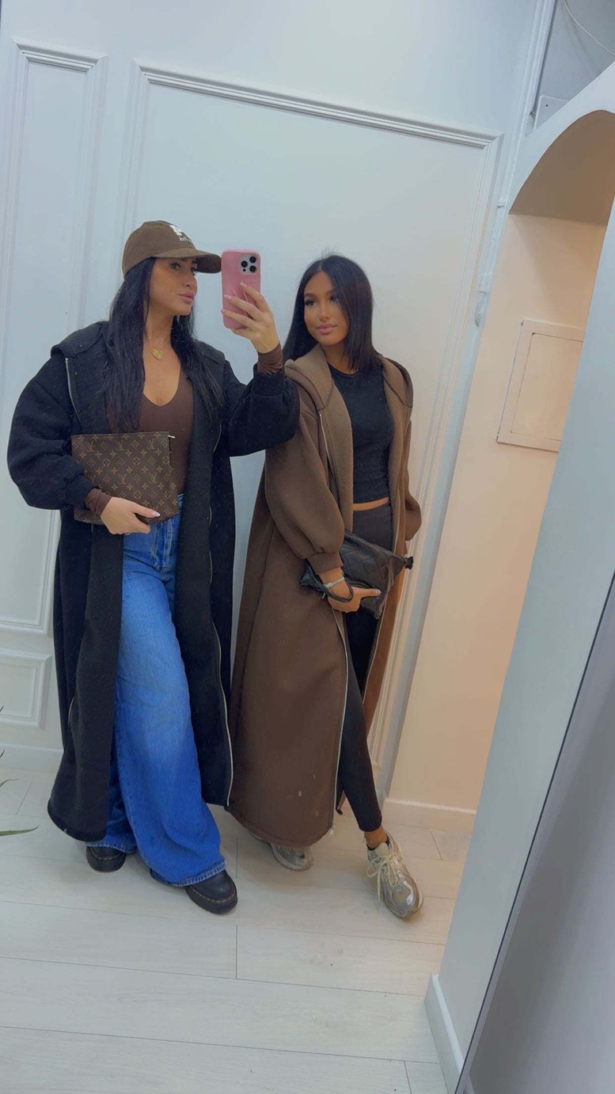 Maxi sweat-shirt à capuche zippé noir