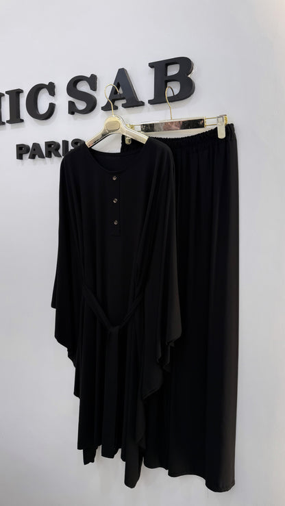 Ensemble papillon noir