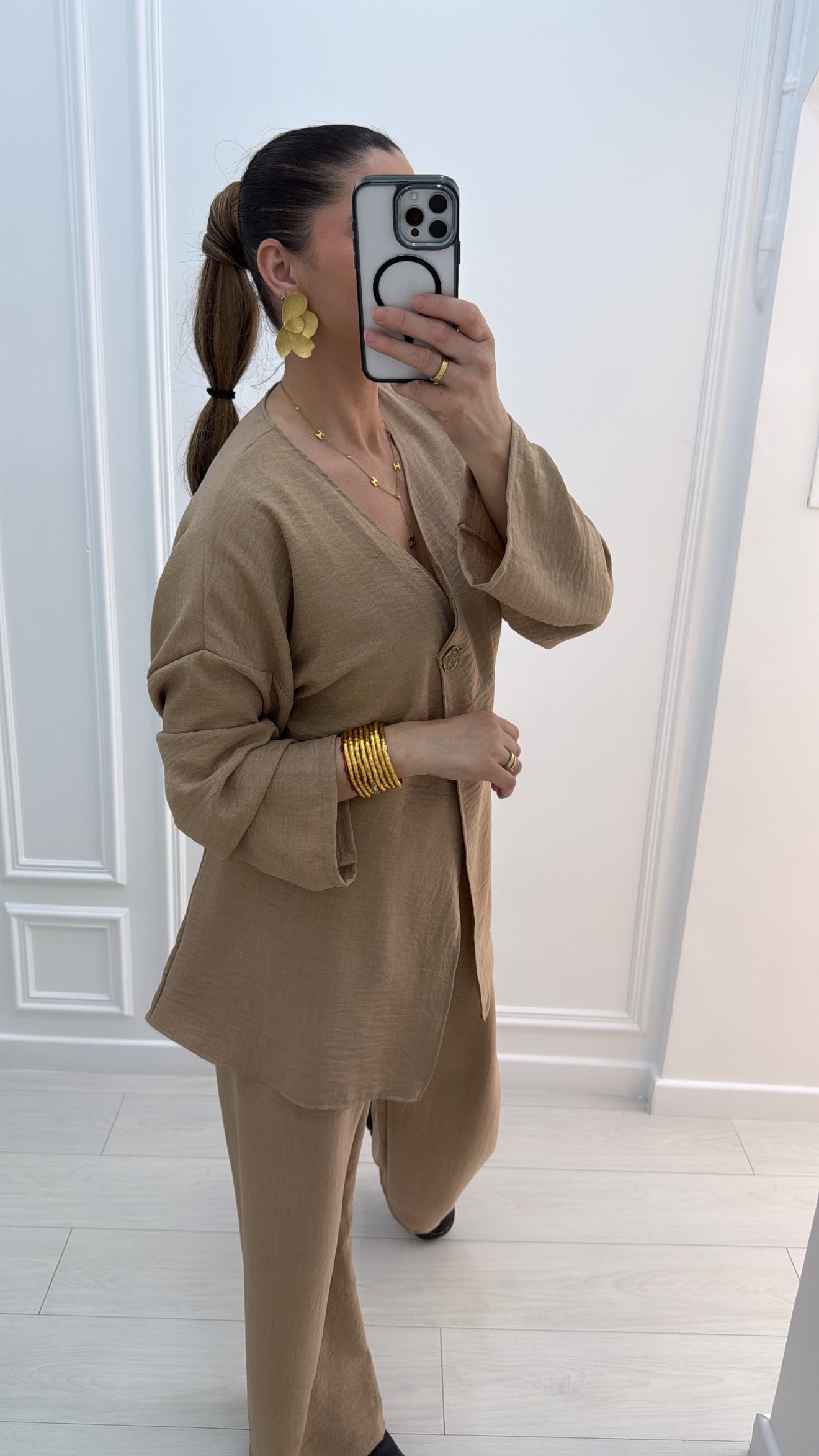 Ensembles Lyna terracotta