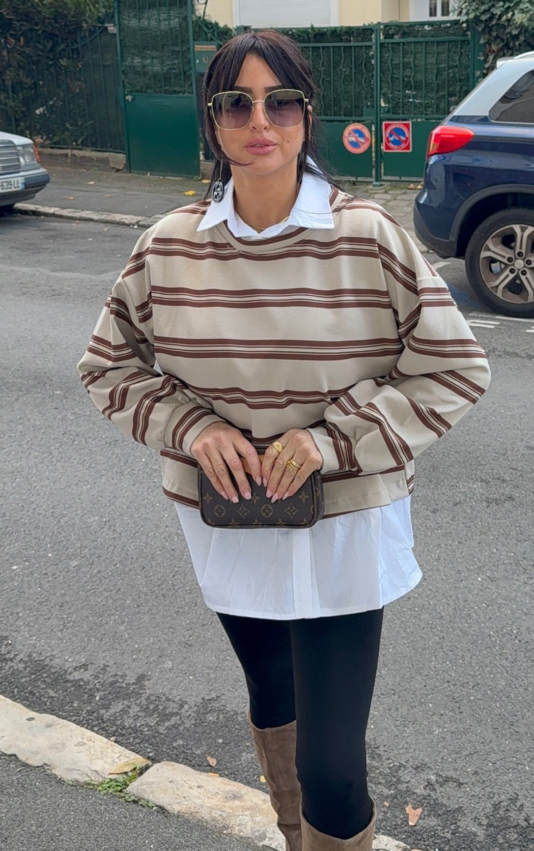 PULL CHEMISE FOURRER