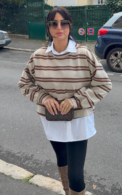 PULL CHEMISE FOURRER