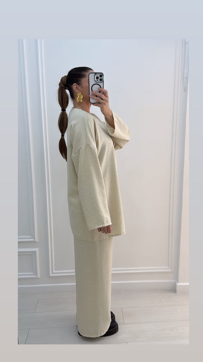 Ensembles Lyna crème