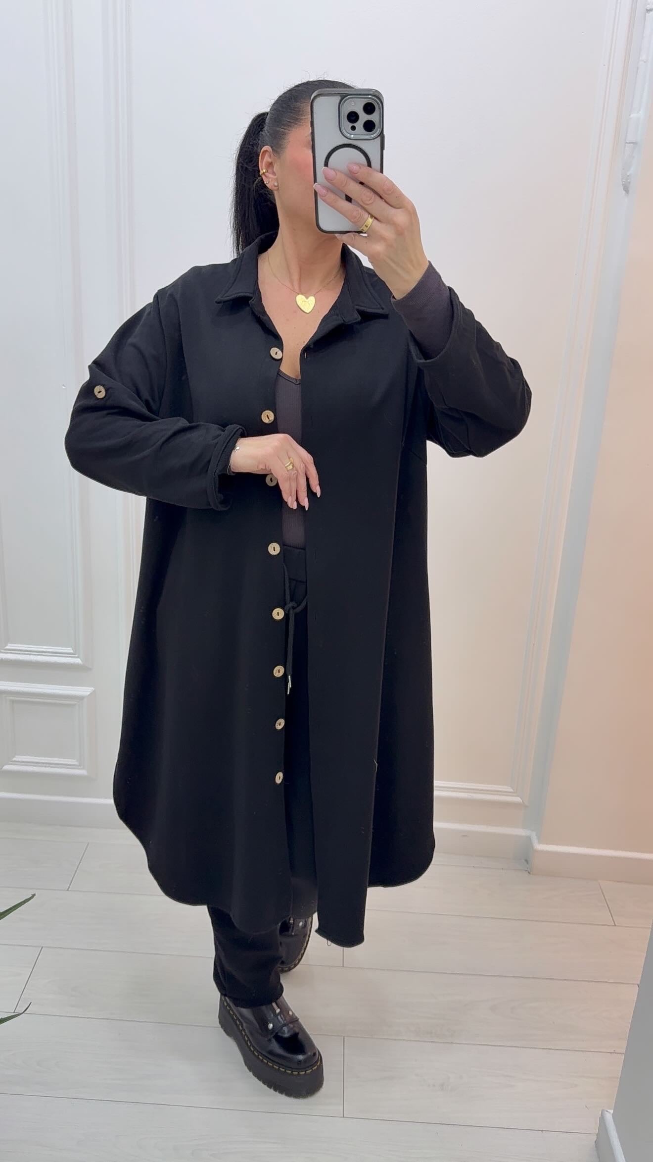 Ensemble sweat-shirt noir