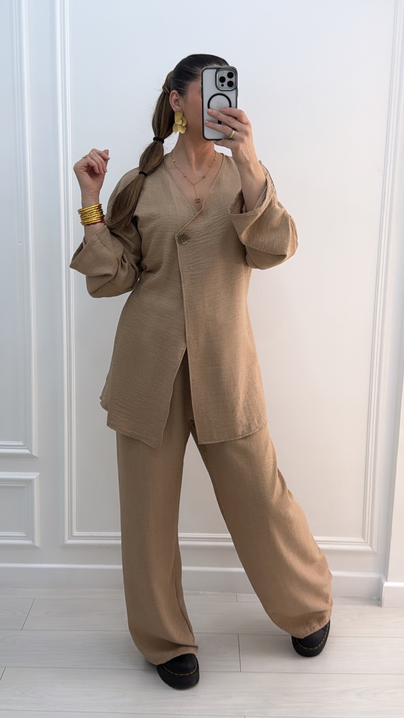 Ensembles Lyna terracotta