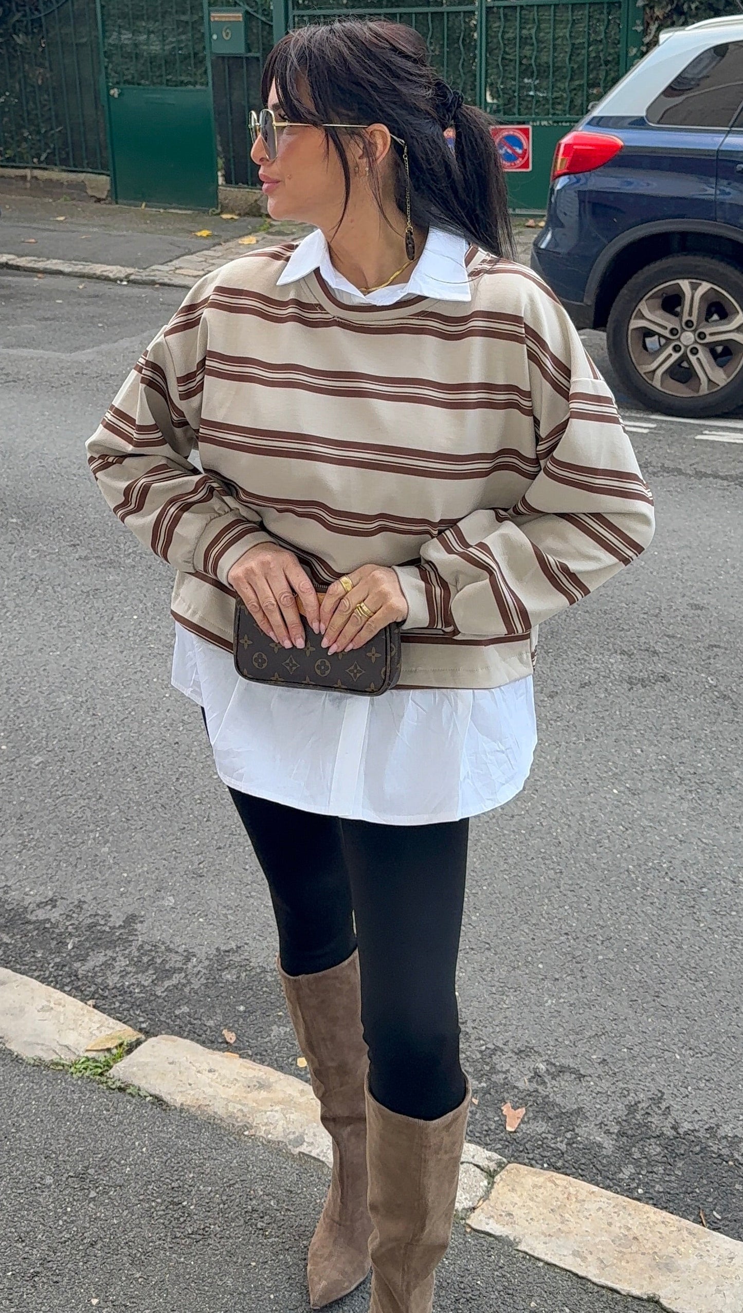 PULL CHEMISE FOURRER