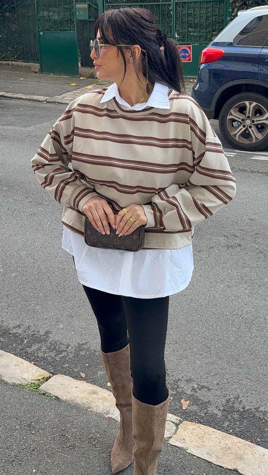 PULL CHEMISE FOURRER