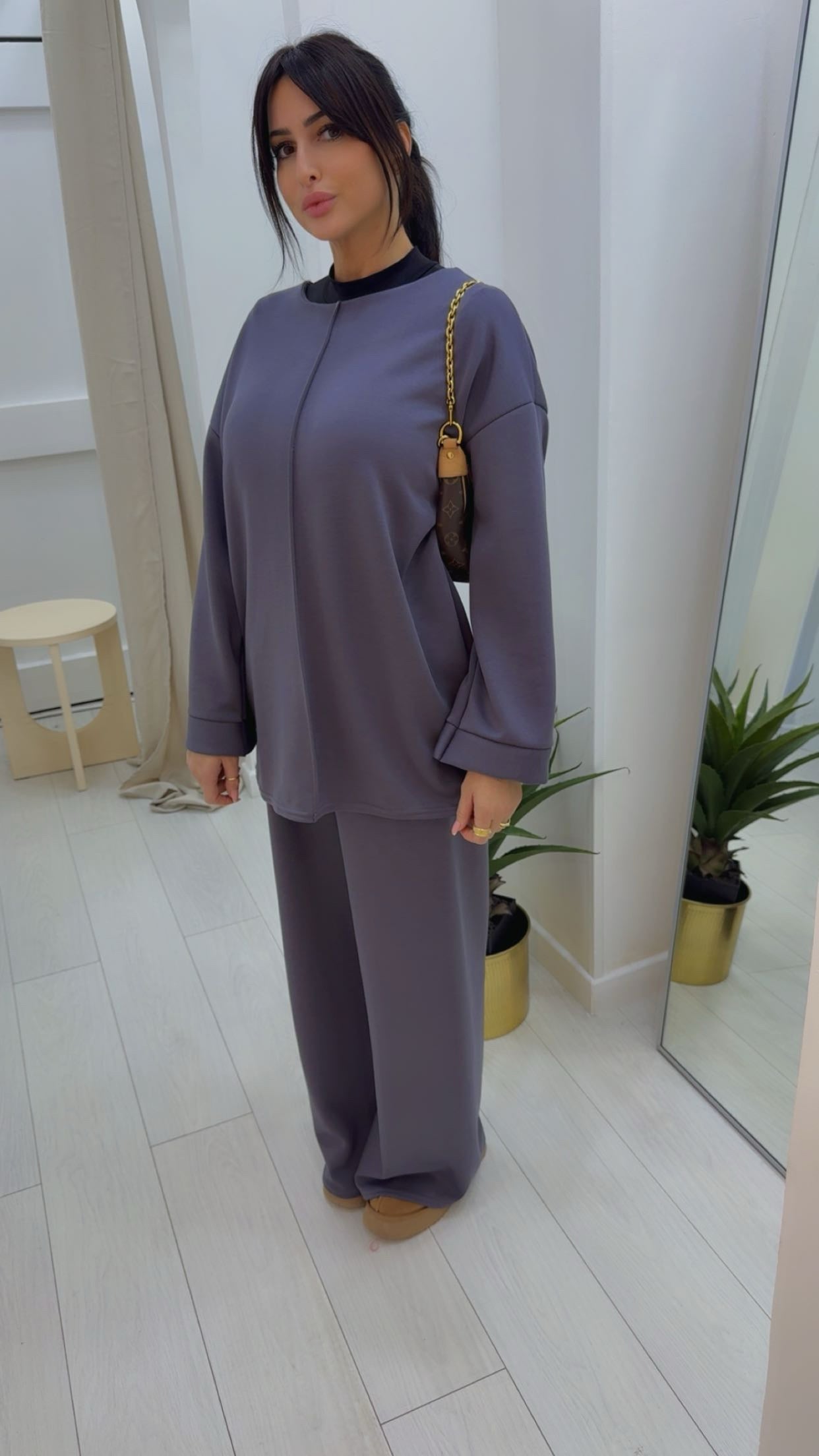 Ensemble AYA gris dauphin